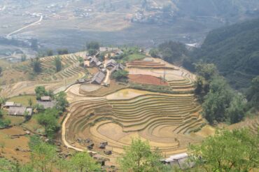 H’Mong Tribeswomen, Lush Mountains and Rice Paddies in Sapa